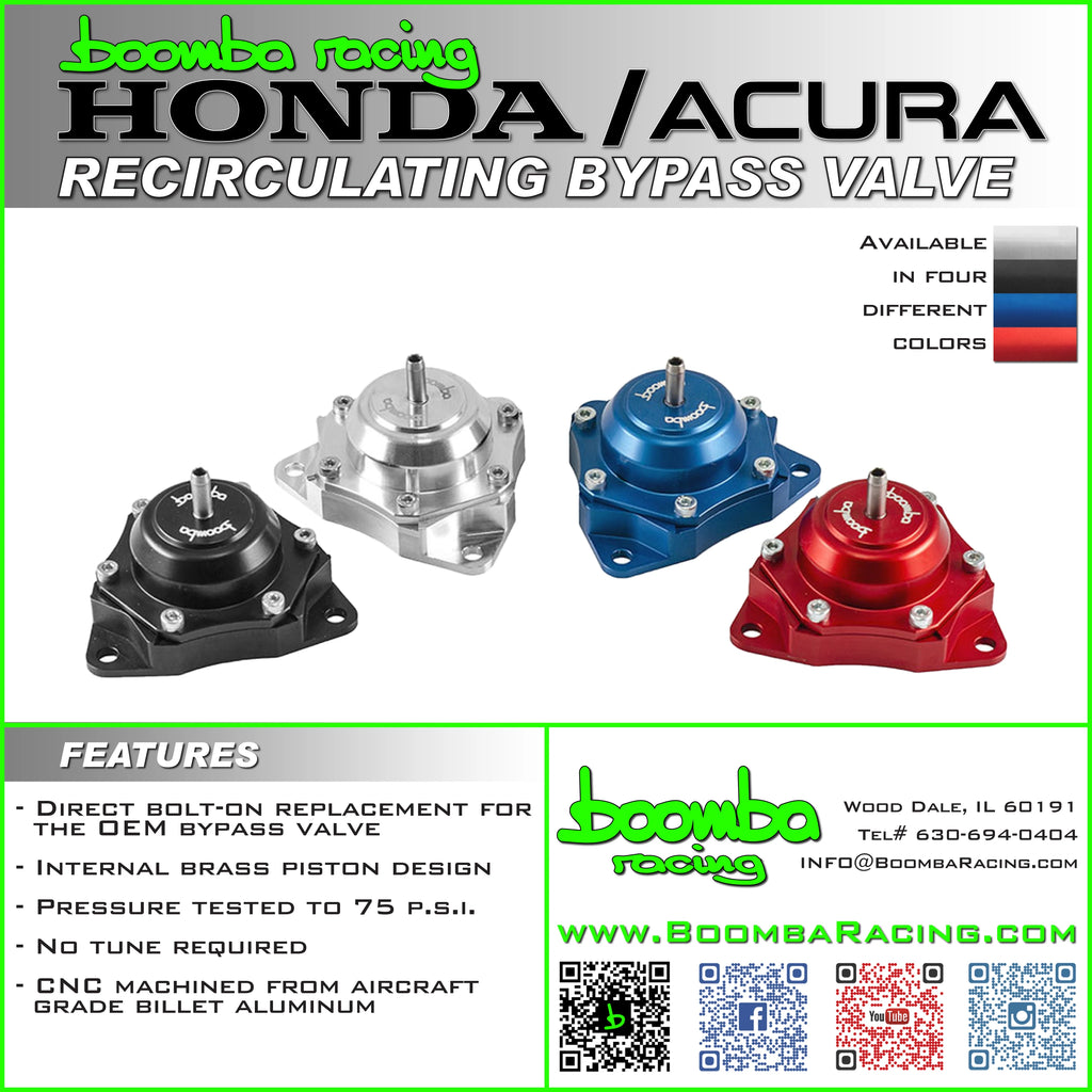 Bypass Valve Billet Aluminum for Honda Acura 1.5T 2.0T 3.0T