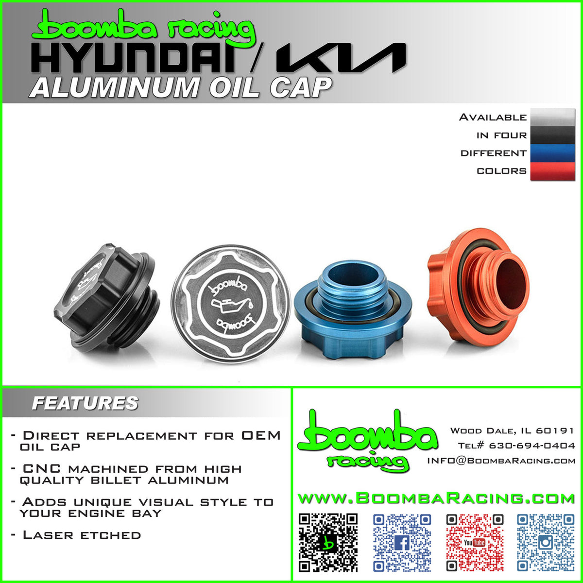 Oil Cap Billet Aluminum for Hyundai Veloster N 2019-2022
