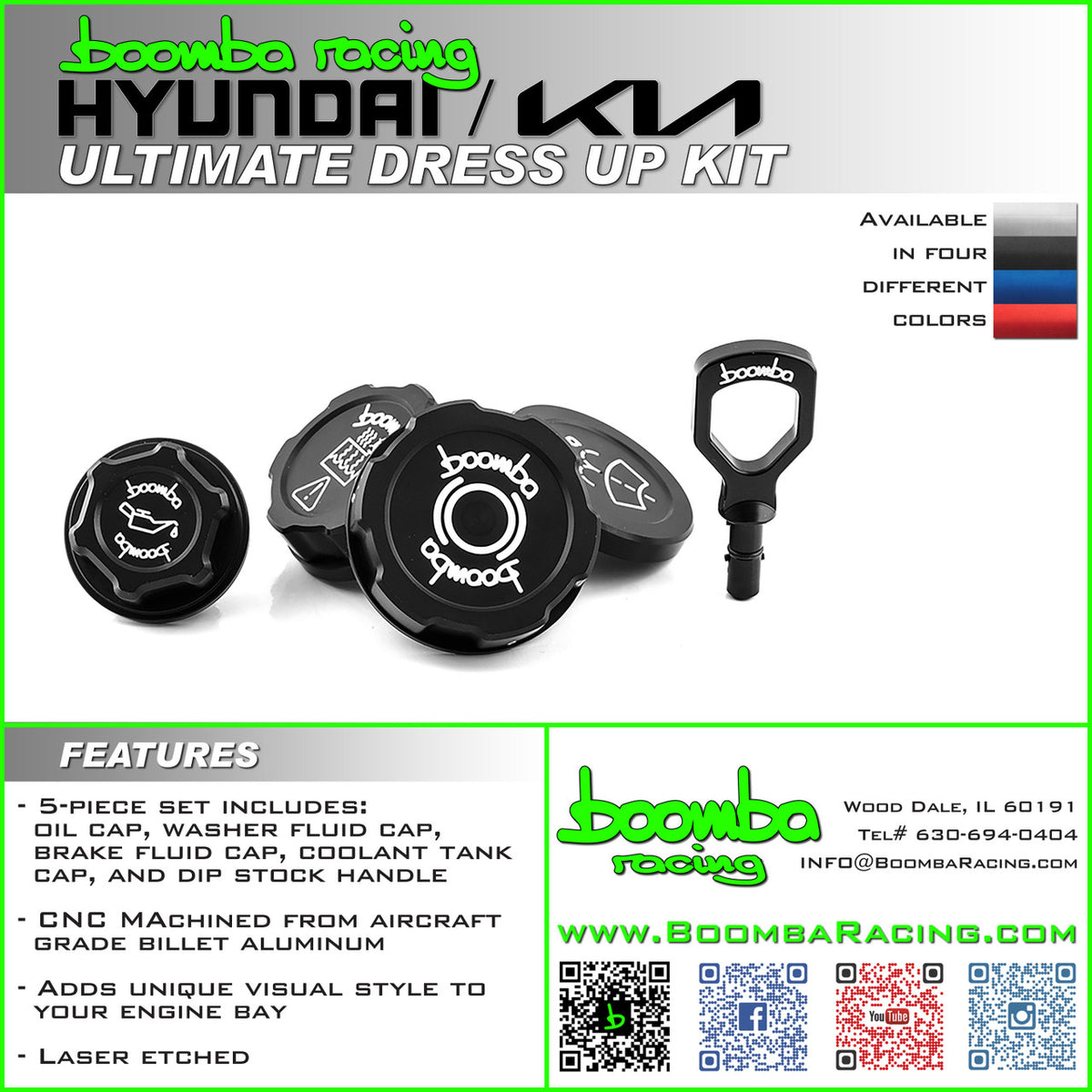Ultimate Dress Up Kit Billet Aluminum for Hyundai Kia