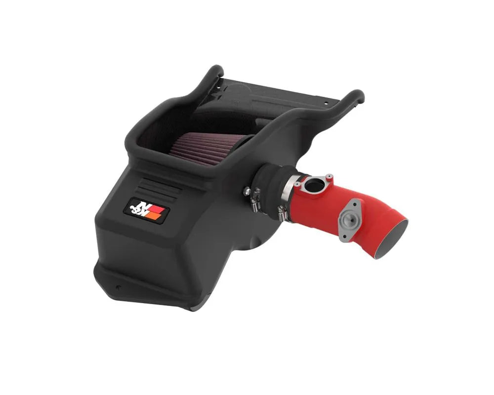 K&N Cold Air Intake System for Honda Civic Type R 2.0L 2023-2024, Aluminum Tube, High-Flow Filter