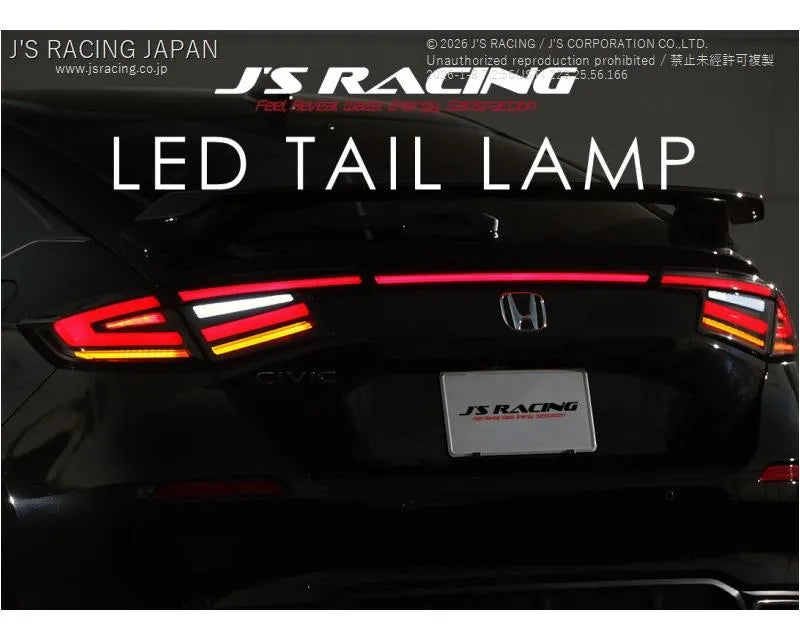 J's Racing Red Light Tail Lamp Honda Civic Type R FL1 |FL4 | FL5 2023-2025