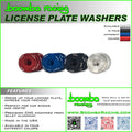 License Plate Washers Billet Aluminum for Ford Fusion Sport 2017-2019