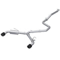 MBRP T304 Dual Outlet 3in Cat Back Exhaust w/Carbon Fiber Tips 2022+ Elantra N