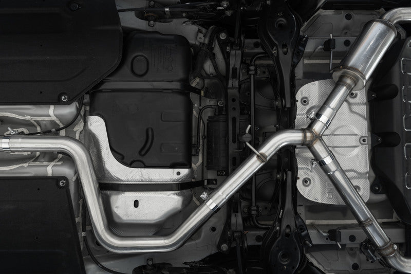 MBRP T304 Dual Outlet 3in Cat Back Exhaust w/Carbon Fiber Tips 2022+ Elantra N
