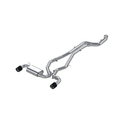 MBRP Toyota GR Supra B58 3in Catback Dual Rear Carbon Fiber Tips