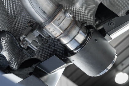 MBRP Toyota GR Supra B58 3in Catback Dual Rear Carbon Fiber Tips