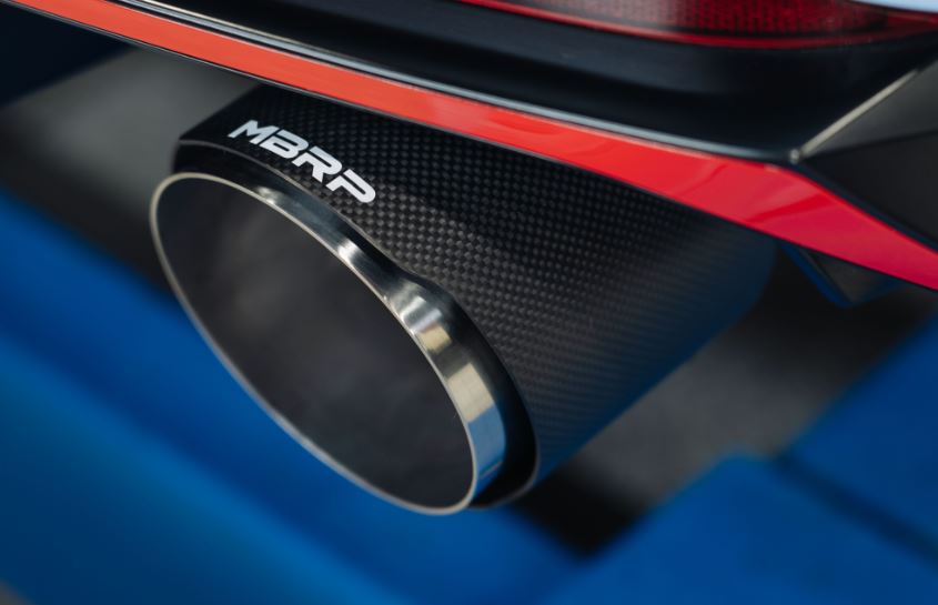 MBRP T304 Dual Outlet 3in Cat Back Exhaust w/Carbon Fiber Tips 2022+ Elantra N
