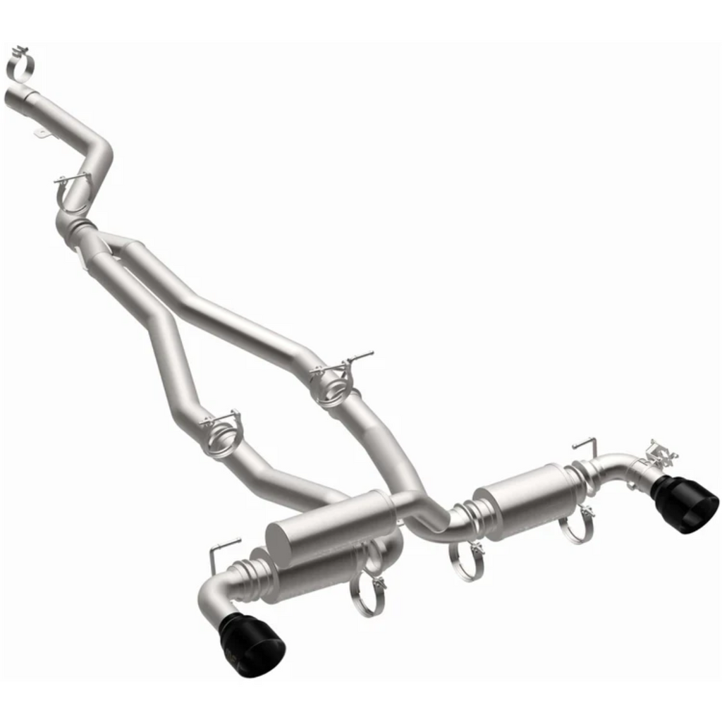 MagnaFlow GR Supra B58 SPEQ Series Cat-Back Performance Exhaust System w/ Black Chrome Tips