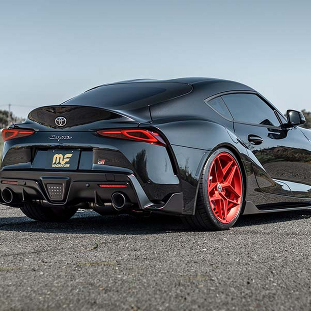 MagnaFlow GR Supra B58 SPEQ Series Cat-Back Performance Exhaust System w/ Black Chrome Tips