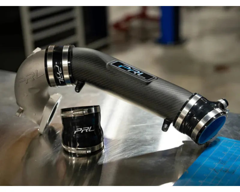 PRL Motorsports Matte Carbon Fiber Turbocharger Inlet Pipe Kit Honda Civic FL5 Type-R 2023+