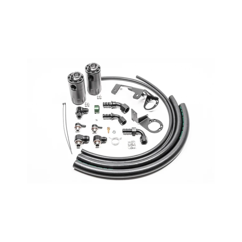 Radium Engineering GR Supra B58 Dual Catch Can Kit Fluid Lock