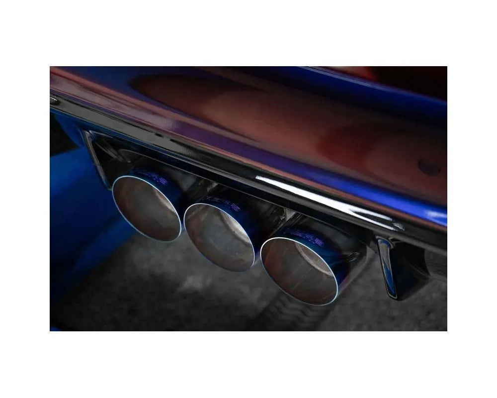 MBRP Cat-Back Exhaust 3-Inch Triple Rear Exit T304 Stainless Steel for Honda Civic Type R 2023-2024