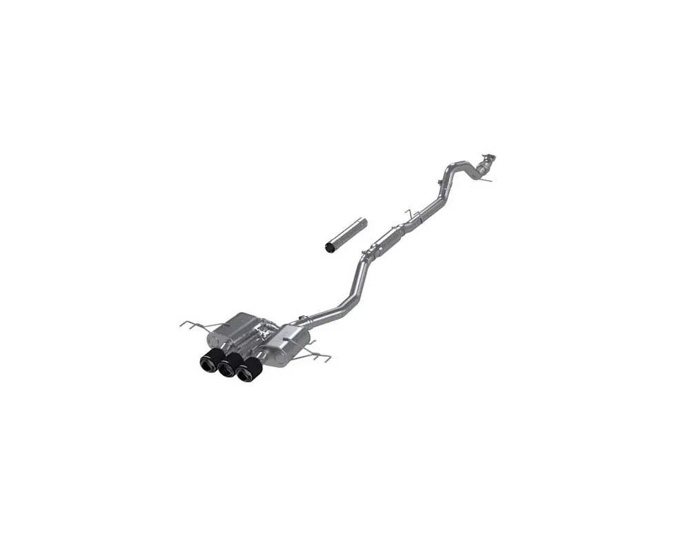 MBRP Cat-Back Exhaust 3 Inch Triple Rear Exit T304 Stainless Steel Tips for Honda Civic Type R 2023+