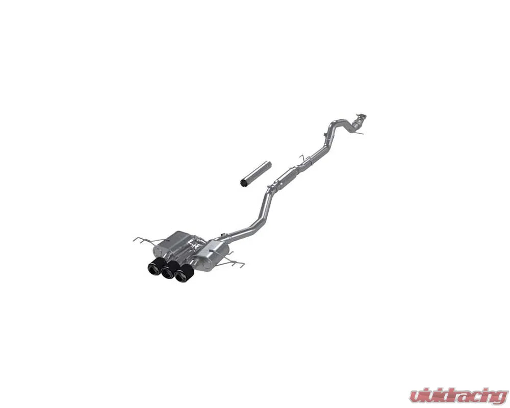 MBRP Cat-Back Exhaust 3 Inch Triple Rear Exit T304 Stainless Steel Tips for Honda Civic Type R 2023+