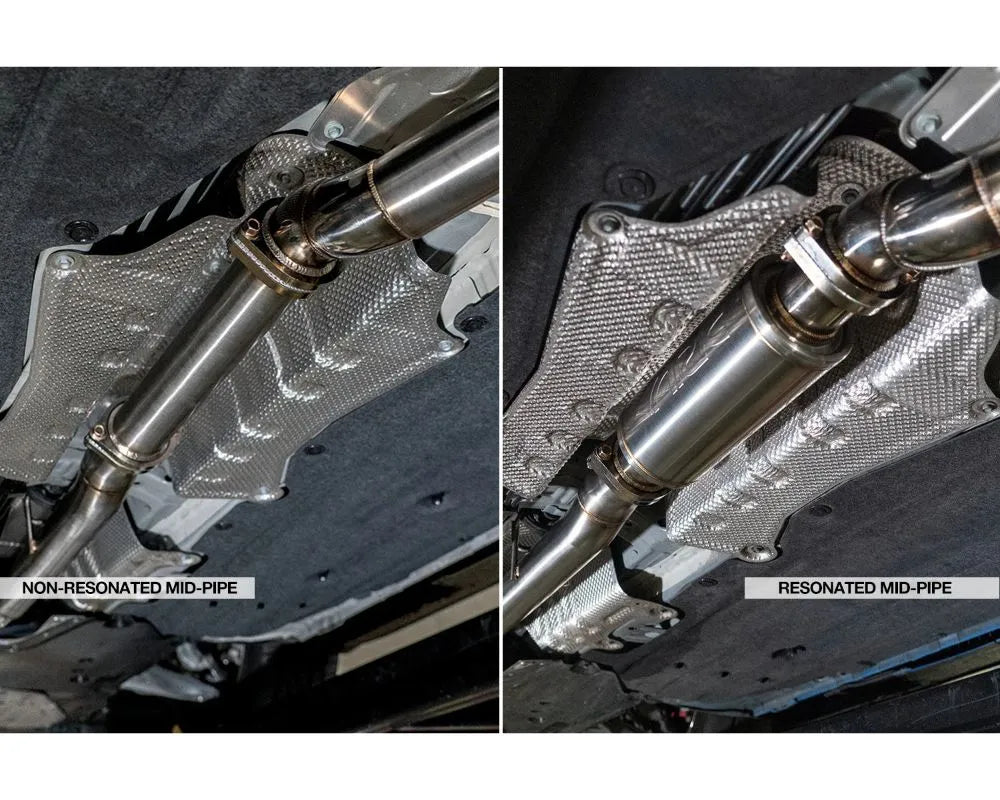 ARK DT-S Exhaust w/ Burnt Tips, Non-Resonated Honda Civic Type R (FL5) 2023-2026