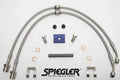 Spiegler Stainless Brake Lines - Front C8 Corvette with Iron Discs 2020-2024