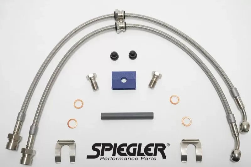 Spiegler Stainless Brake Lines - Front C8 Corvette with Iron Discs 2020-2024