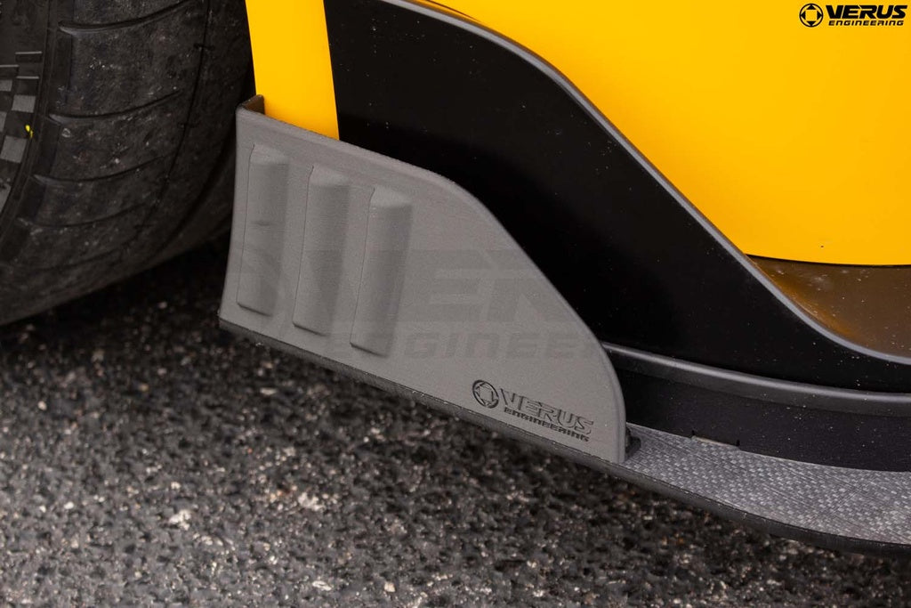 Verus Engineering GR Supra Front Splitter Endplates, Standard Front Splitter