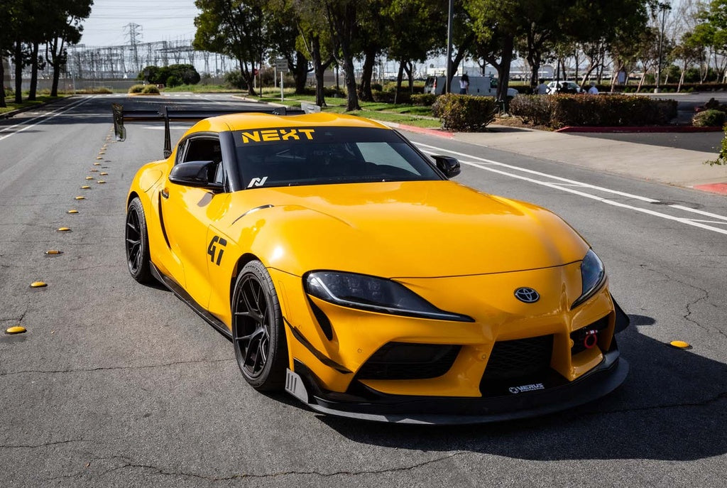 Verus Engineering GR Supra Front Splitter Endplates, Standard Front Splitter