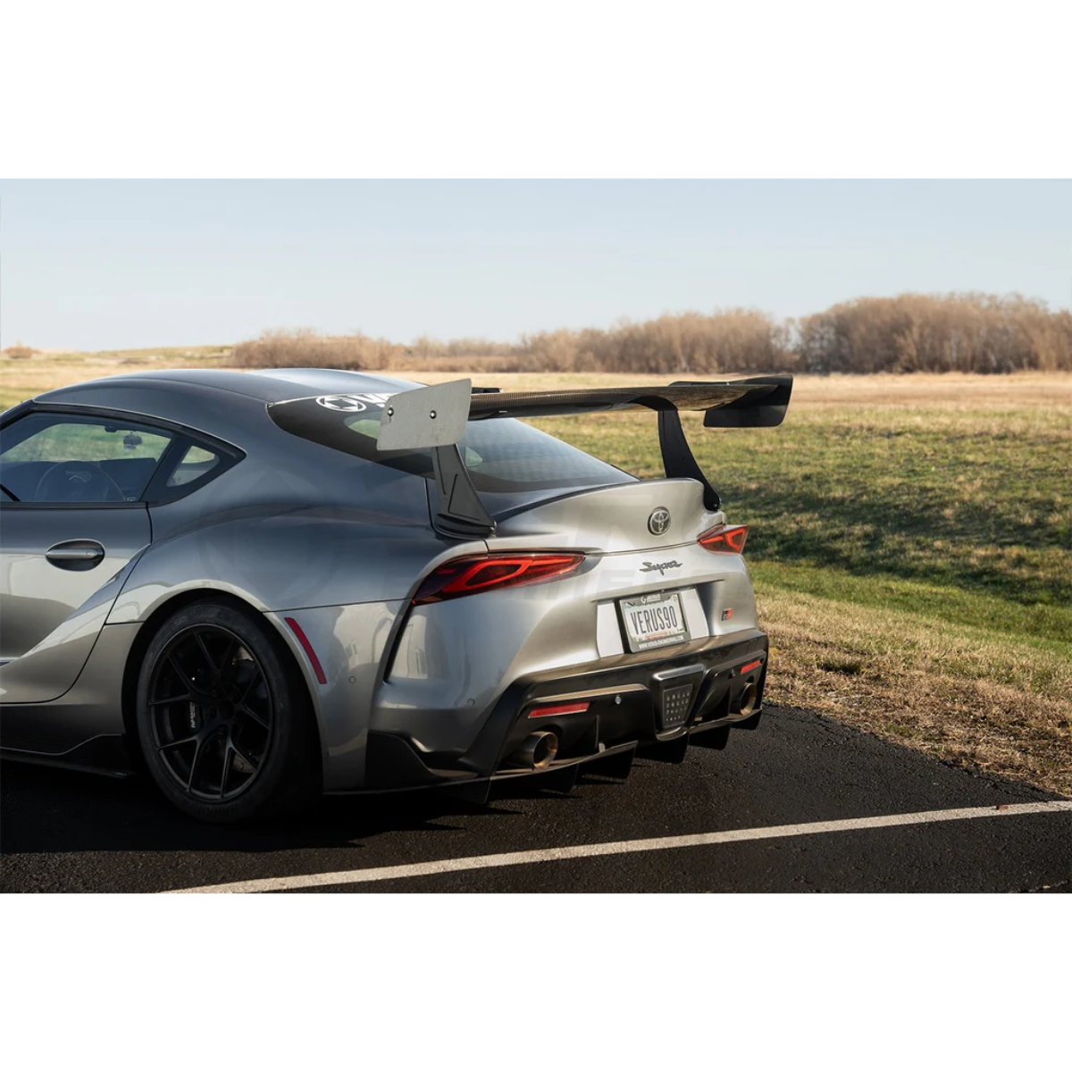Verus Engineering GR Supra Swan Neck UCW Rear Wing Kit