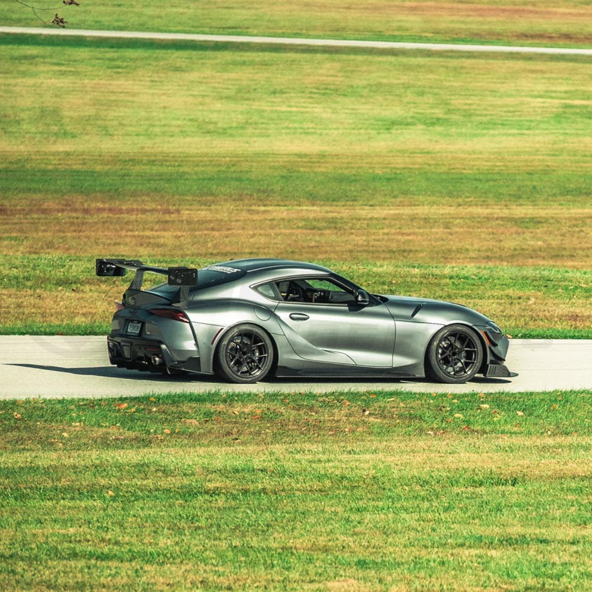 Verus Engineering GR Supra V1X Swan Neck Rear Wing Kit