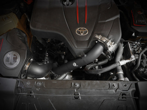 aFe GR Supra B48 BladeRunner Aluminum Charge Pipe