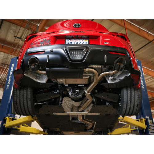 aFe GR Supra B58 POWER Takeda 3in-2.5in 304 SS Cat-Back Exhaust