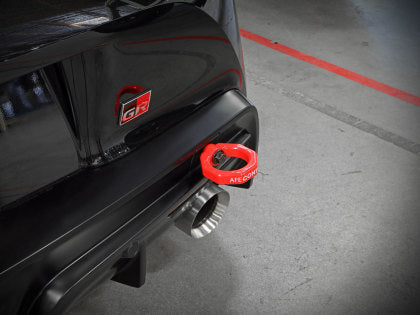 aFe GR Supra Control Tow Hook (Red)