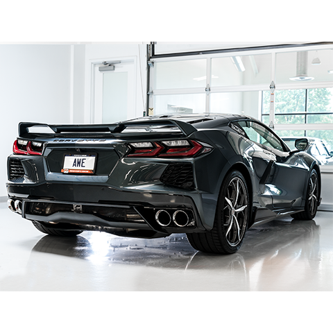 AWE Touring Cat-Back Exhaust | 2020+ Chevrolet Corvette C8 (3015-42151)