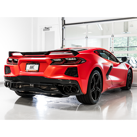 AWE Touring Cat-Back Exhaust | 2020+ Chevrolet Corvette C8 (3015-42151)