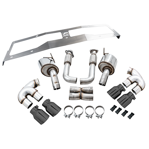 AWE Touring Cat-Back Exhaust | 2020+ Chevrolet Corvette C8 (3015-42151)