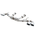 AWE Track Cat-Back Exhaust | 2020+ Chevrolet Corvette C8 (3020-42080)