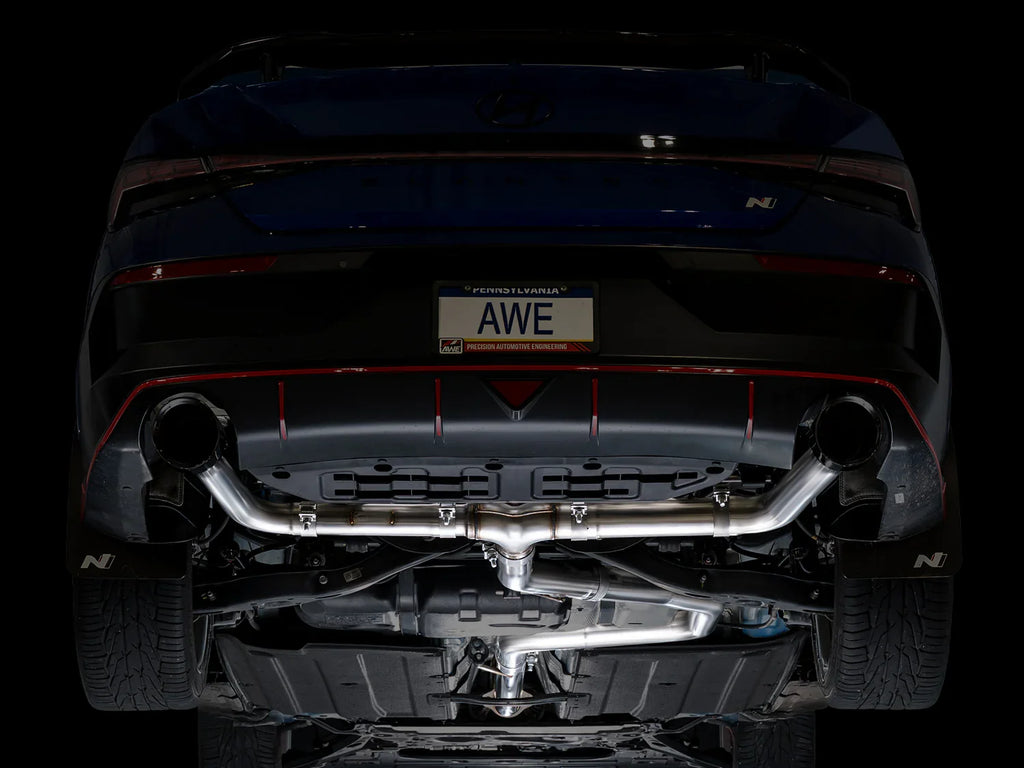 AWE Track Edition Cat-Back Exhaust System 2022-2026 Elantra N