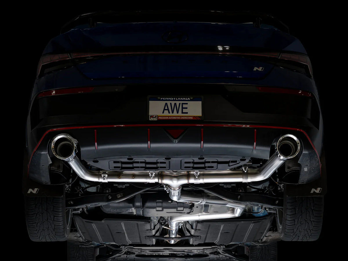 AWE Track Edition Cat-Back Exhaust System 2022-2026 Elantra N