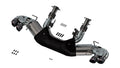 Borla ATAK Cat-Back Exhaust with Bright Carbon Fiber Tips and AFM Valves (20-26 6.2L Corvette C8 w/o NPP Dual Mode Exhaust)