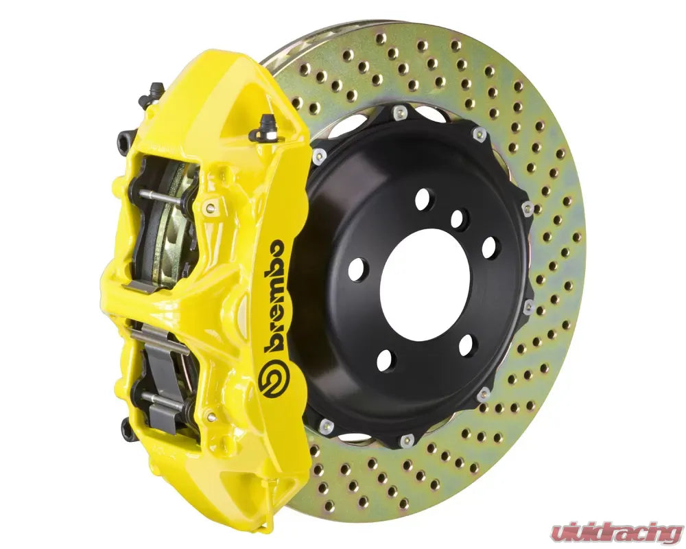 Brembo GT Drilled Front Big Brake Kit 6-Piston for Honda Civic Type-R FK8 (2017-2021) & FL5 (2023-2024)