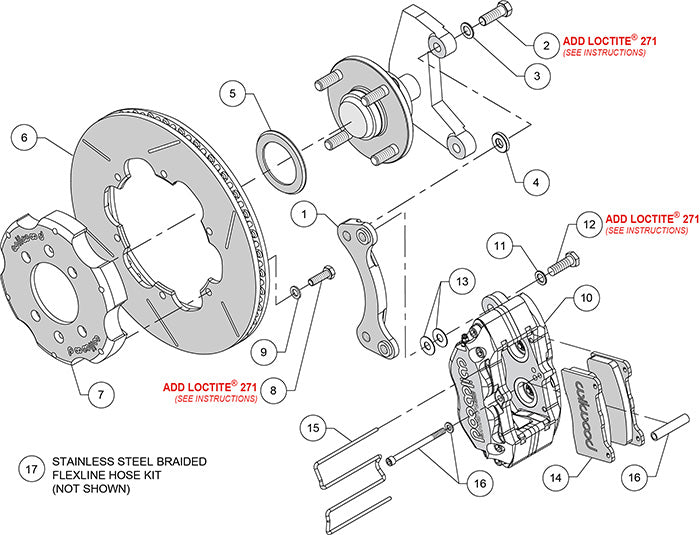 Forged Dynapro Big Brake Front Brake Kit (Race)