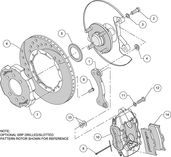 Wilwood Front 11" Miata Big Brake Kit