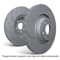 EBC Brakes GD2236 Rotor Set Rear 3GD Series Sport Slotted 2022+Elantra n Kona N