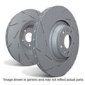 EBC Brakes USR2236 - Rear Ultimax Slotted Vented Rear Disc Brake Rotors 22+Elantra n Kona N