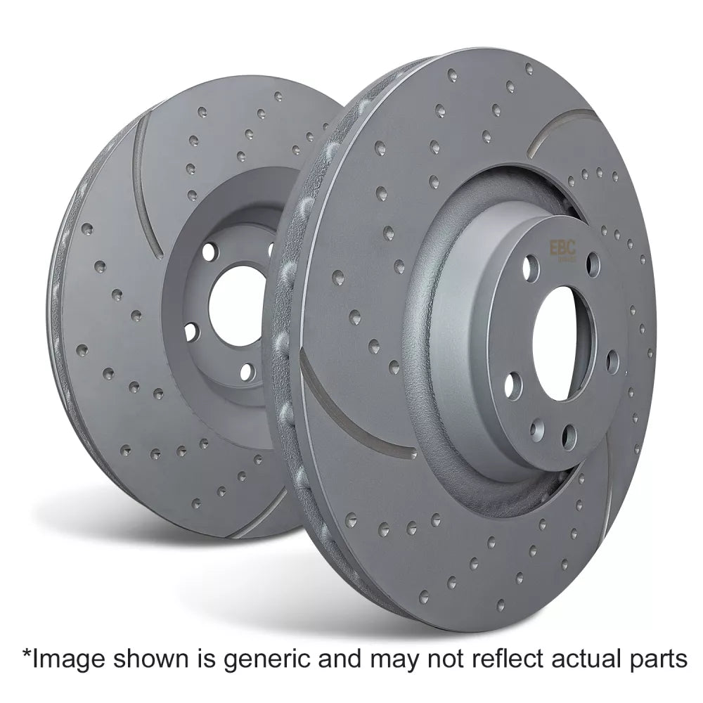EBC Brakes GD7875 GD Sport 360mm Front Brake Rotor (Pair), Hyundai Elantra N 2.0T Front 2021+
