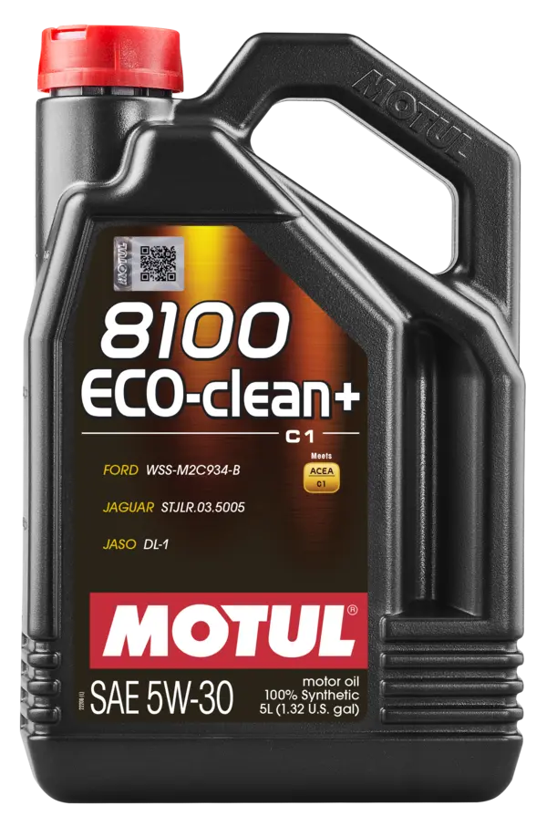 Motul 8100 ECO-CLEAN / ECO-CLEAN+ Fully Synthetic Engine Oil