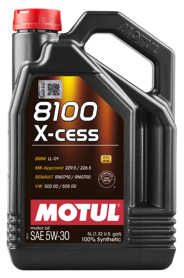 Motul 8100 X-CESS / X-CESS GEN2 Fully Synthetic Engine Oil