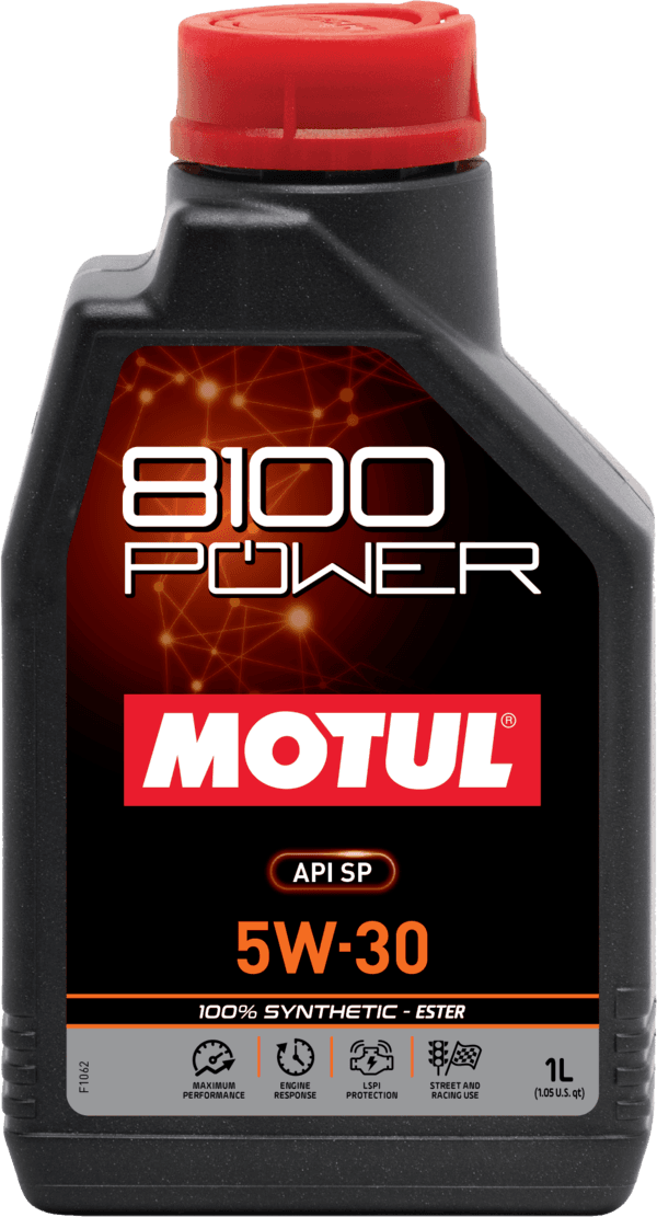 Motul 8100 POWER Fully Synthetic Engine Oil