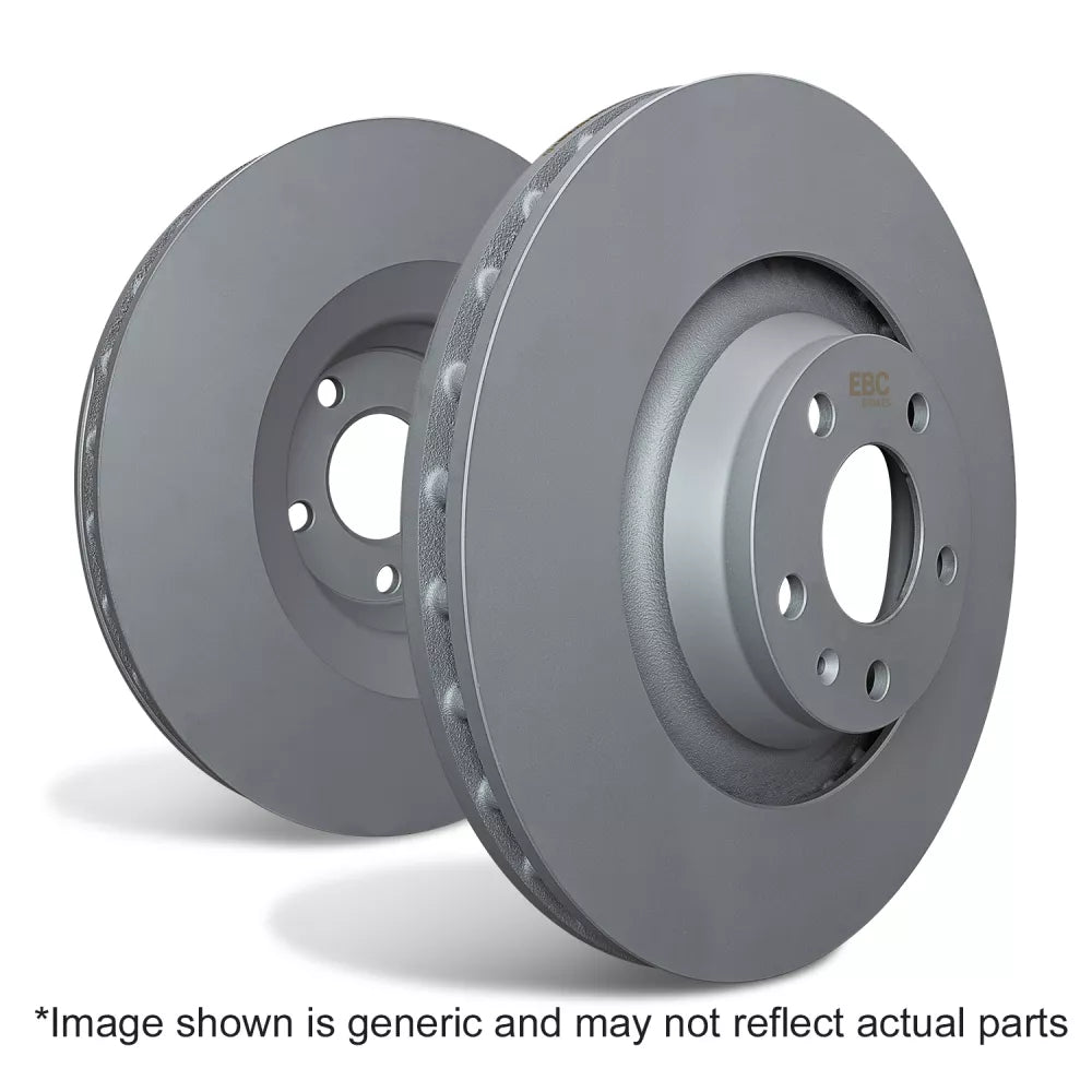 EBC Brakes RK7875 Ultimax OE Style Rotors Set Fits 22+ Elantra N Kona N FRONT PAIR