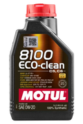 Motul 8100 ECO-CLEAN / ECO-CLEAN+ Fully Synthetic Engine Oil