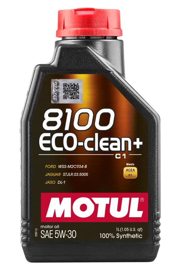 Motul 8100 ECO-CLEAN / ECO-CLEAN+ Fully Synthetic Engine Oil