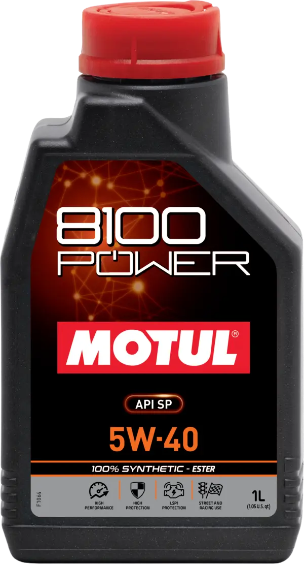 Motul 8100 POWER Fully Synthetic Engine Oil