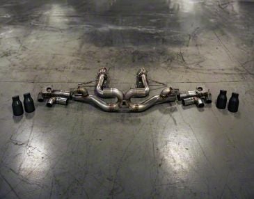 Milltek Cat-Back Exhaust System with Cerakote Black Tips (20-26 Corvette C8 Stingray)