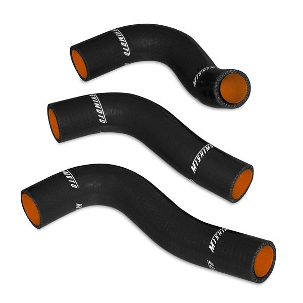 Silicone Radiator Hose Kit, Black, fits Mazda Miata 1994-1997